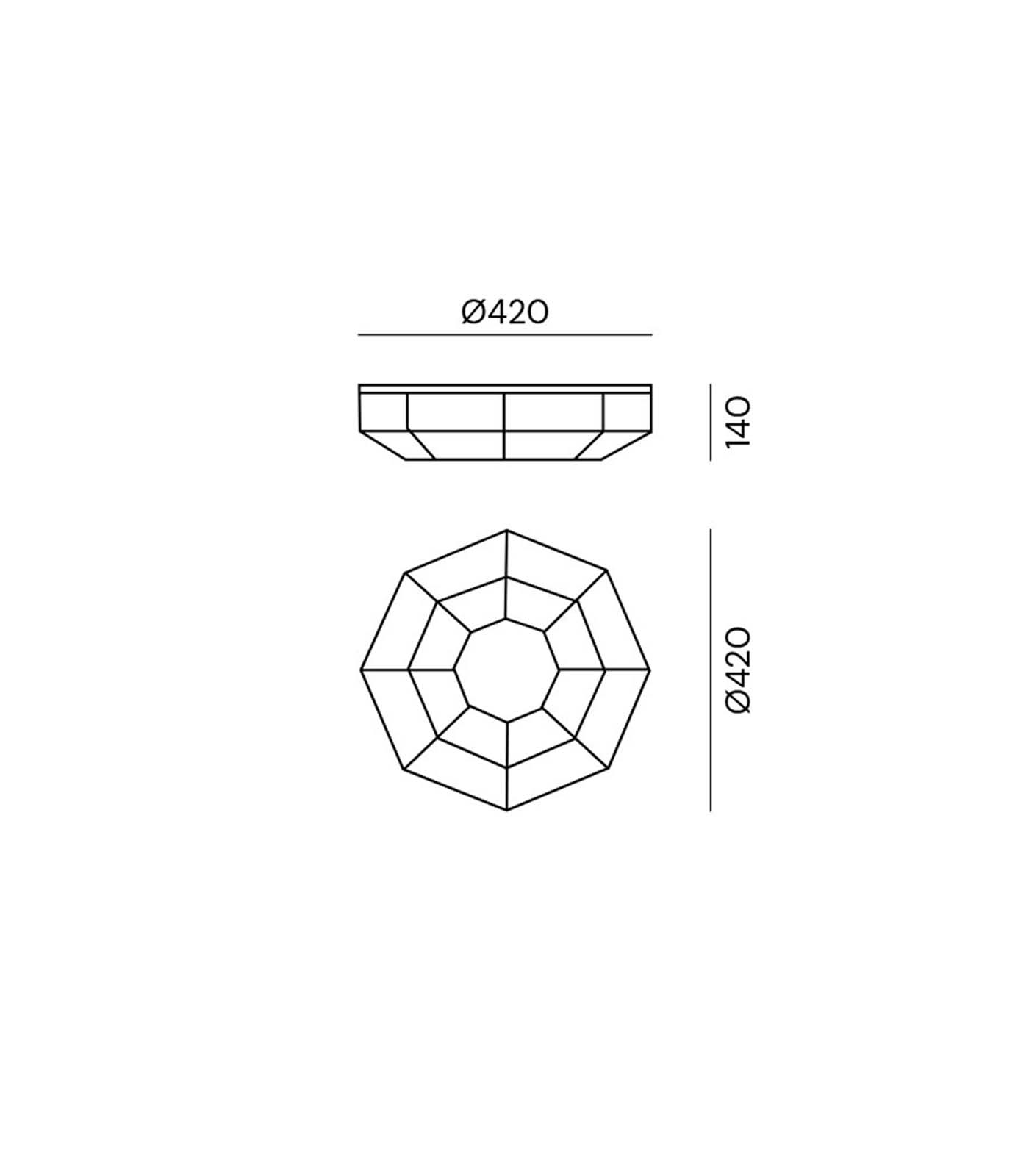 Rilegato Ceiling Lights - 3 variations