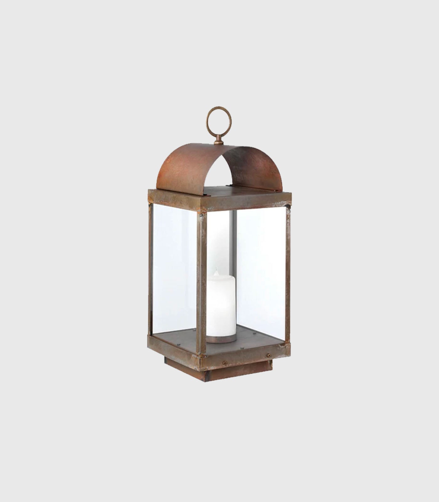 Round Lanterne Outdoor Floor Lamp
