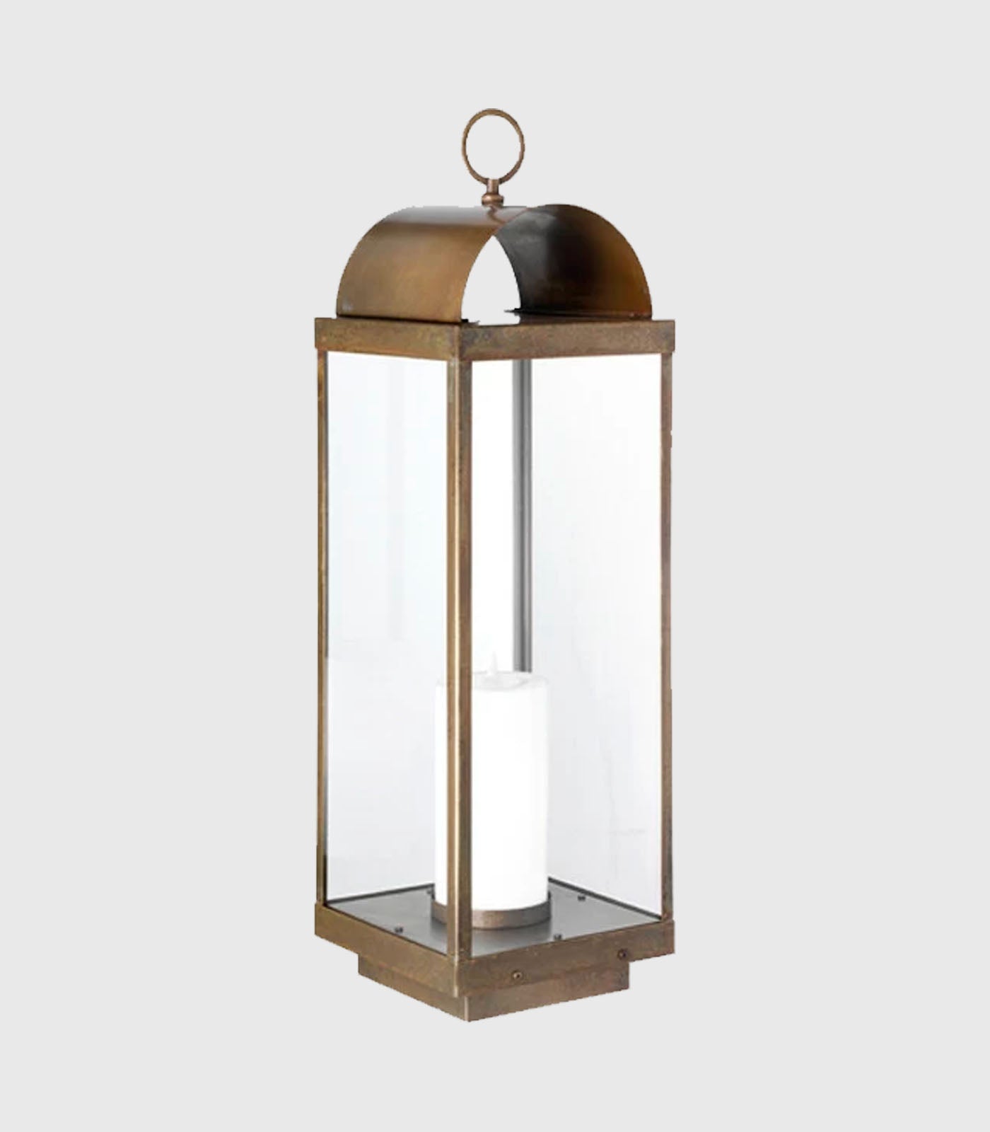 Round Lanterne Outdoor Floor Lamp