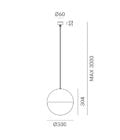 Sfera Pendant Light - 2 Sizes
