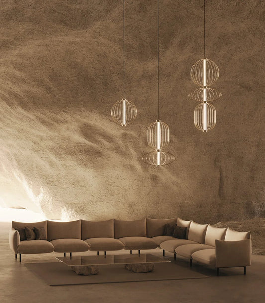 Pepo Brass Pendant Light