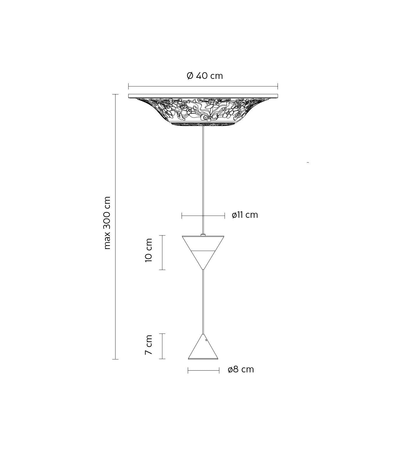 MoonBloom Pendant Light