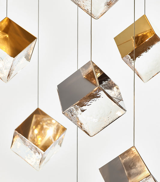 Pyrite Pendant Light