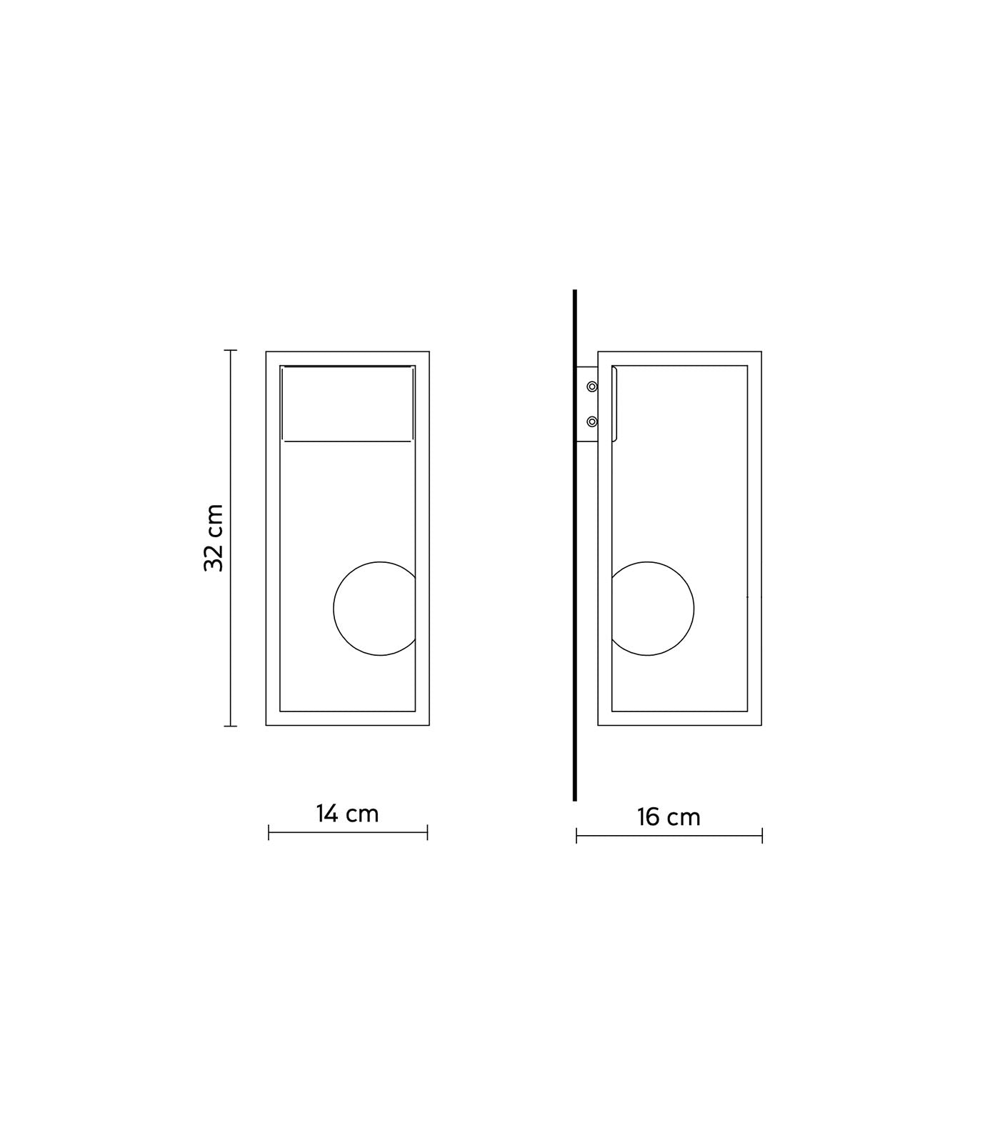 Abachina Wall Light
