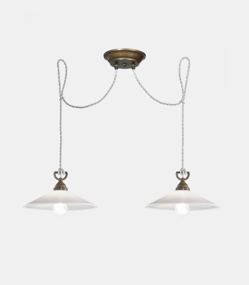 Tabia Radial Pendant Light by Il Fanale