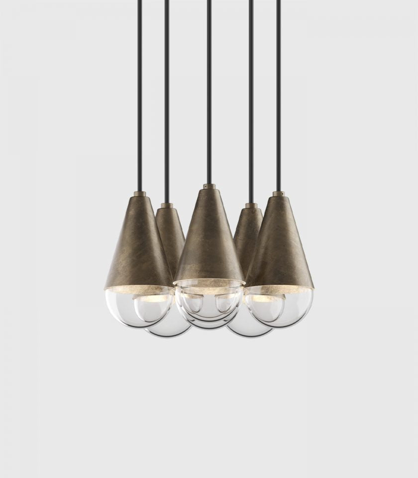 Dew Cluster Pendant Lights by Il Fanale