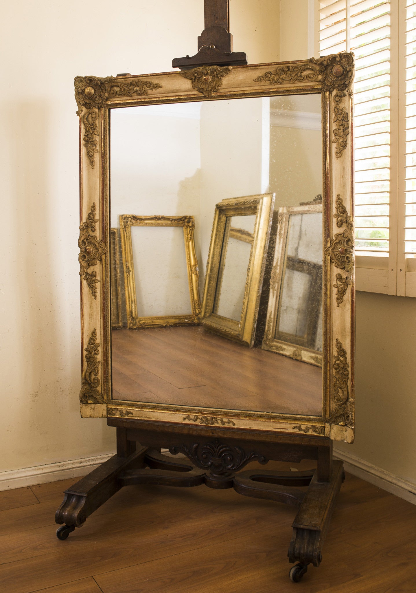 Pair of Antique French Empire Mirrors