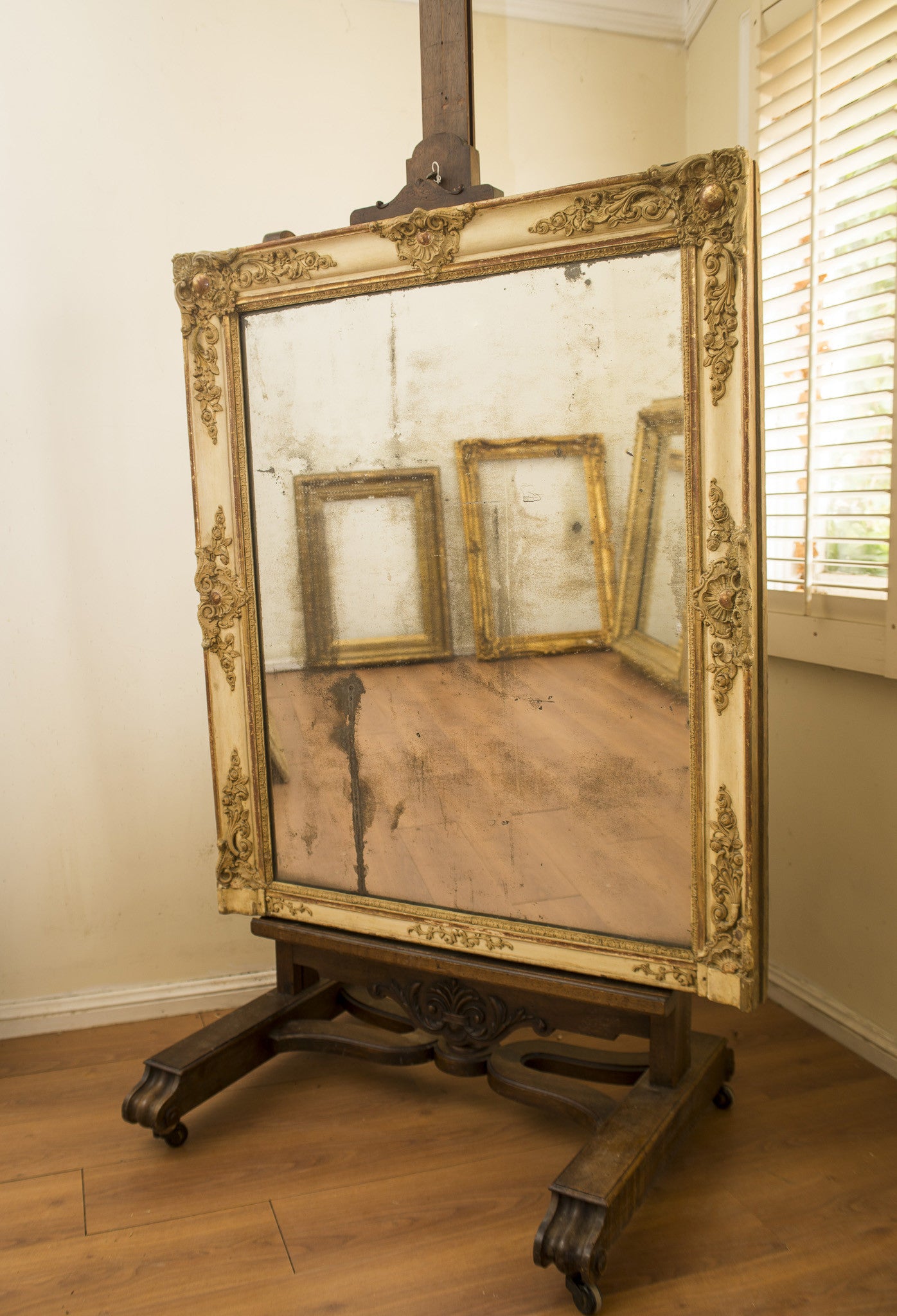 Pair of Antique French Empire Mirrors