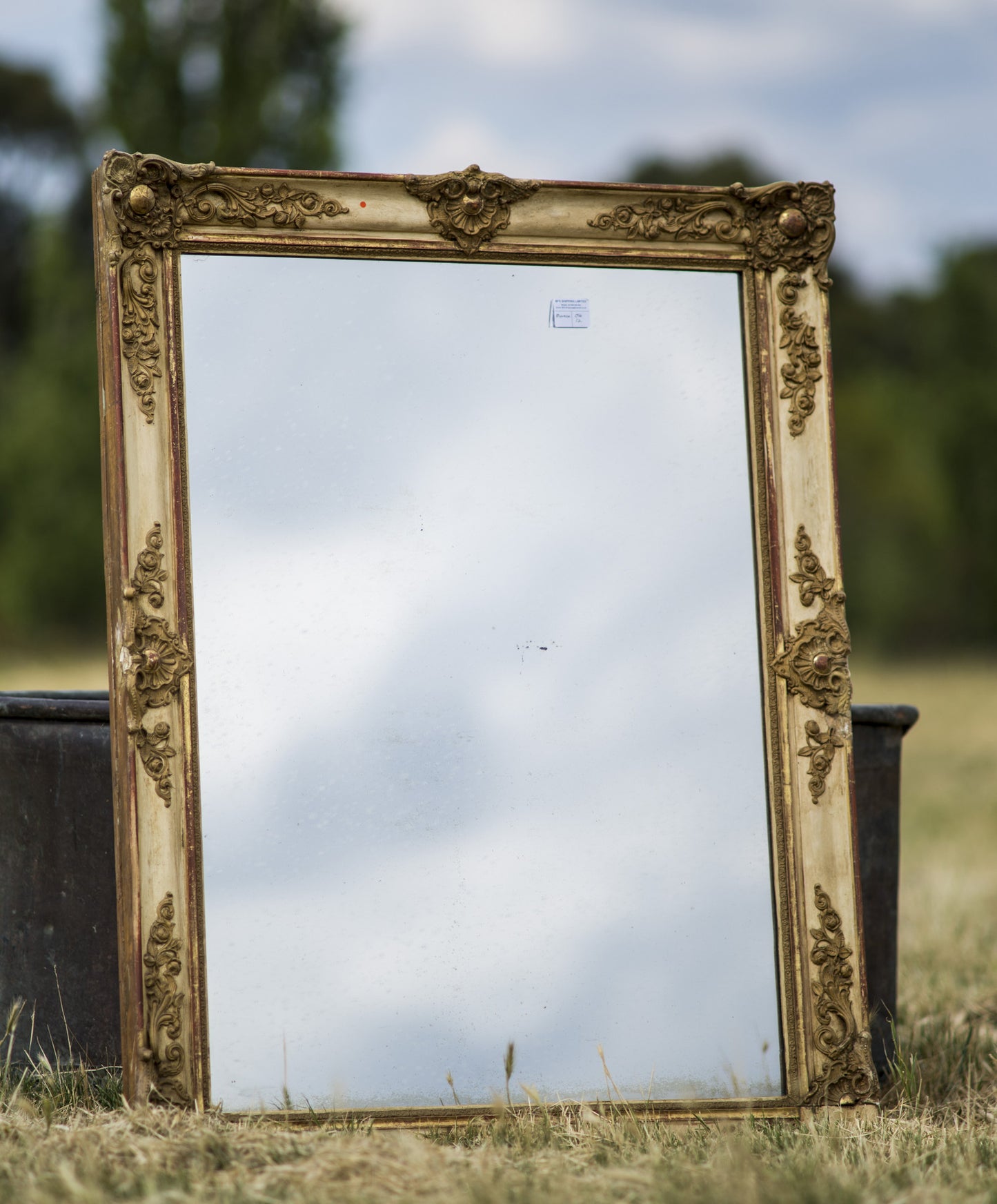 Pair of Antique French Empire Mirrors