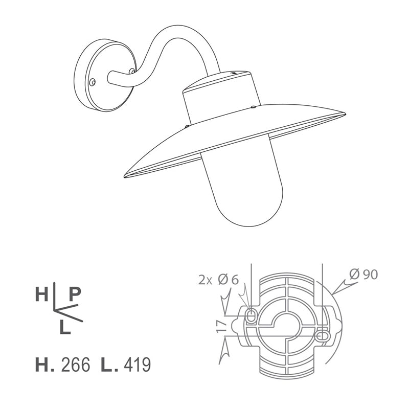 Belcour Model 1 Wall Light
