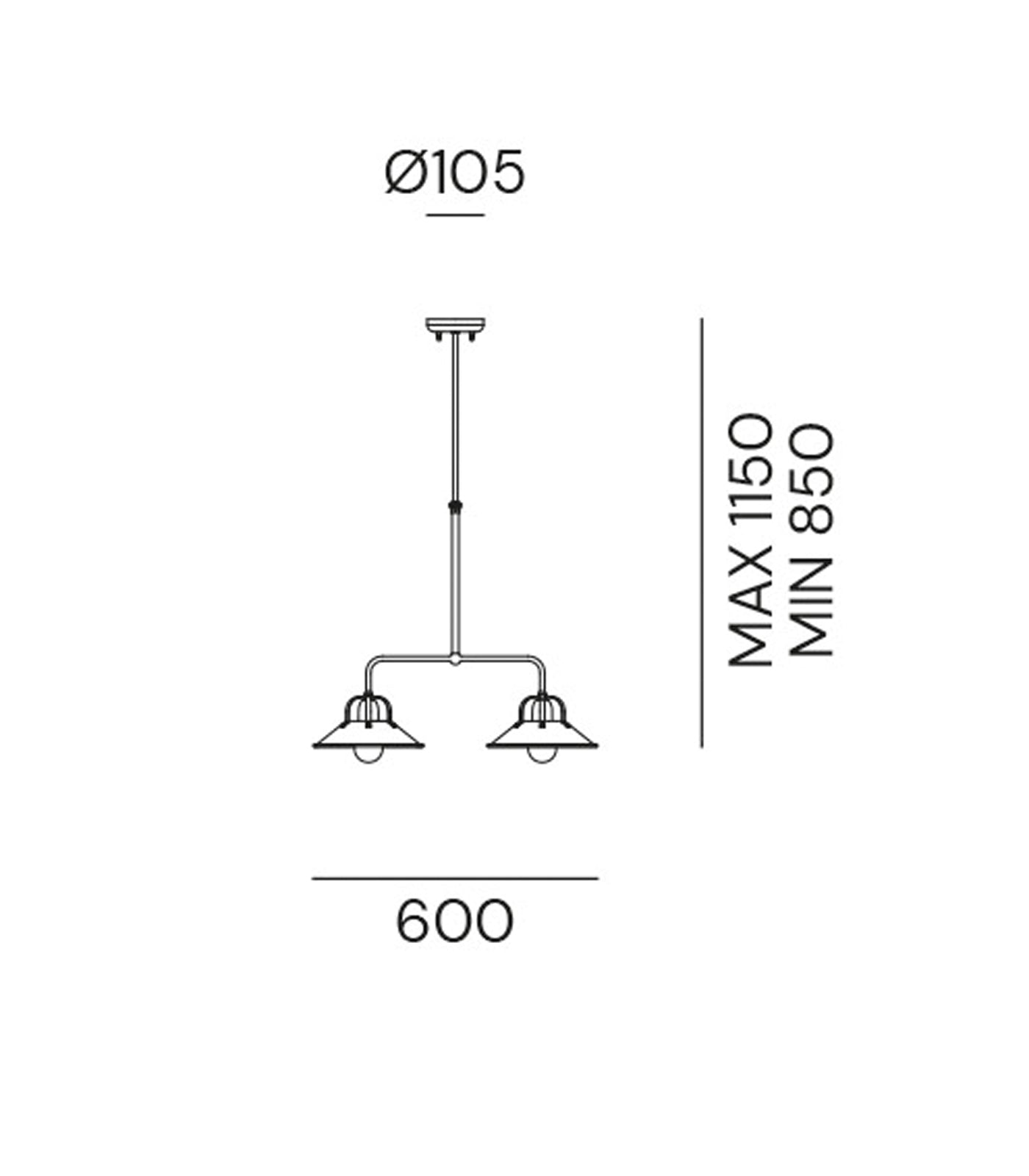 Cascina Suspension Light by Il Fanale