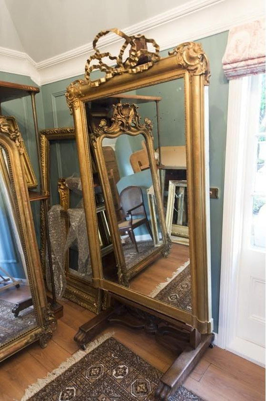 French Gilt Mirror