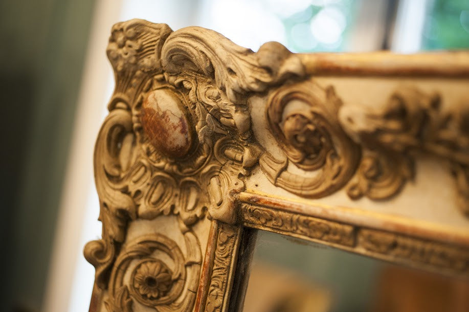 Pair of Antique French Empire Mirrors