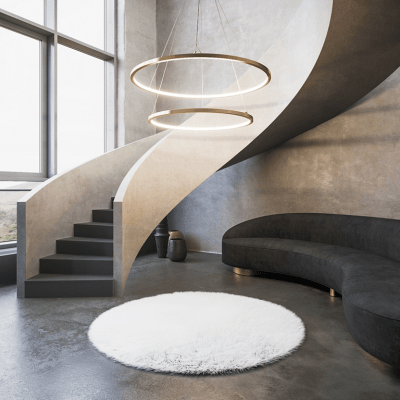 Brass - O Pendant Light by Jacco Maris