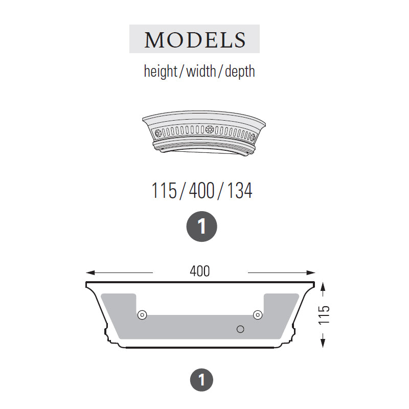 Corum # 1 Wall Light - 1 x Only Available