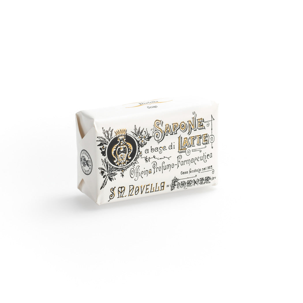 Santa Maria Novella - Milk Soap, Violetta - single bar