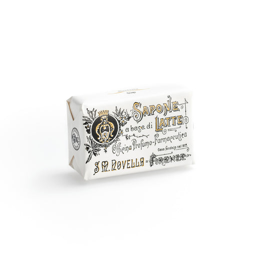 Santa Maria Novella - Milk Soap, Gardenia Fragrance - Single Bar