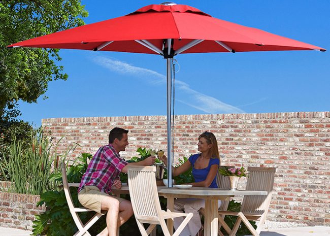 Aluminum Square Umbrella 3m