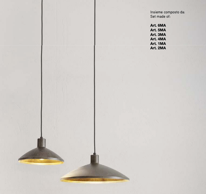 Materia Pendant Light by Aldo Bernardi