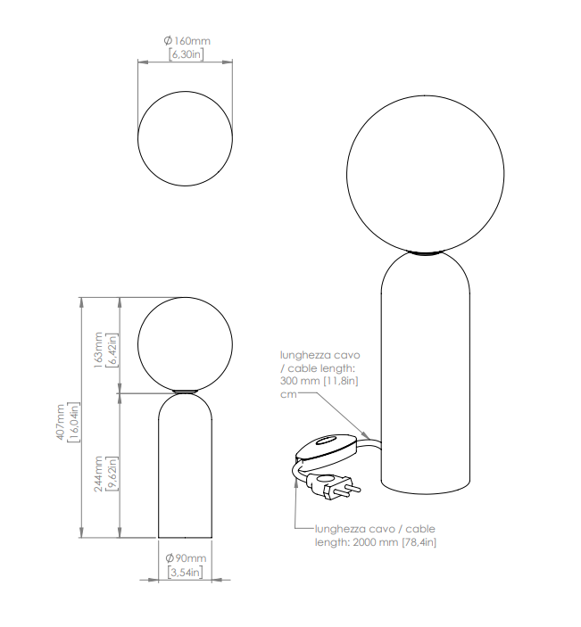 Emma PL Ceiling Light by Contardi