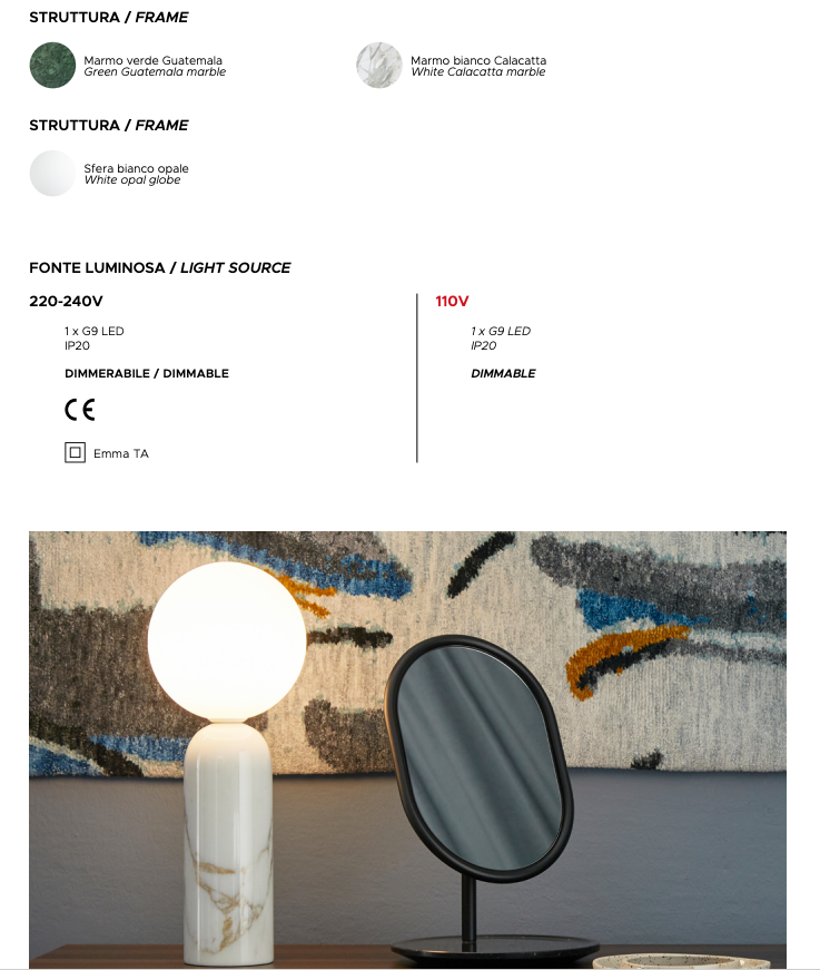 Emma PL Ceiling Light by Contardi