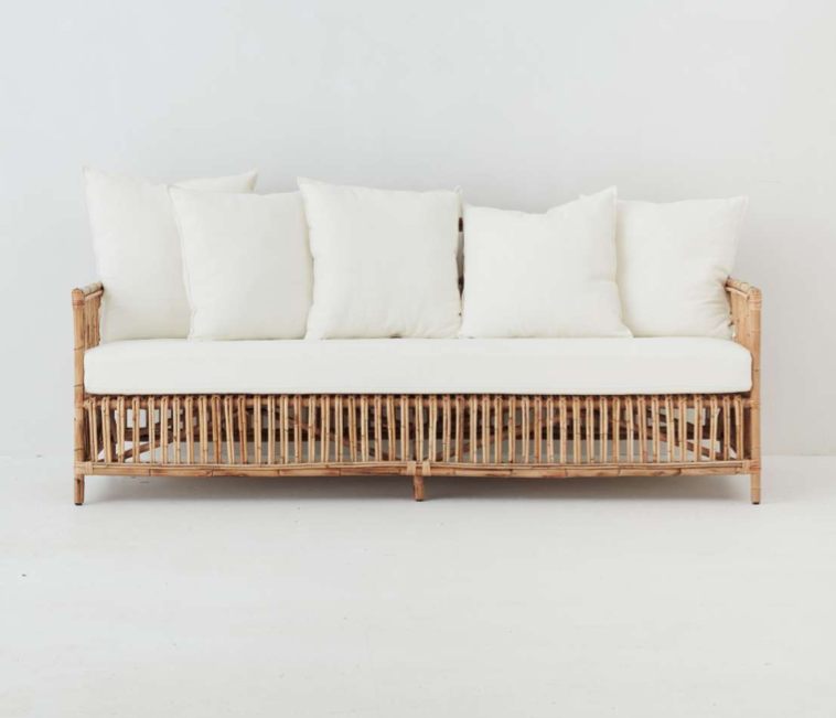 Lene Rattan Sofa