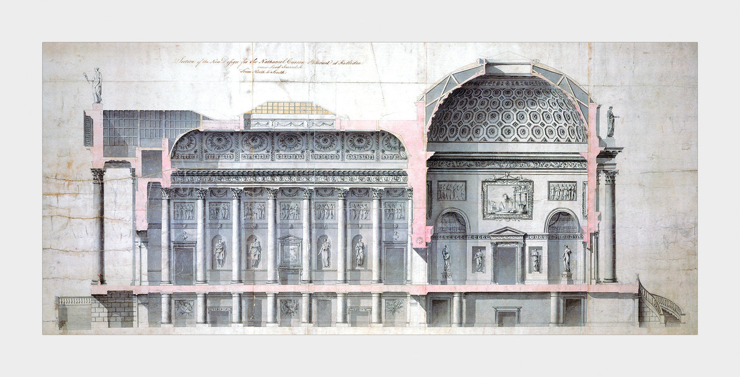 Kedleston Hall Mural by James Adam