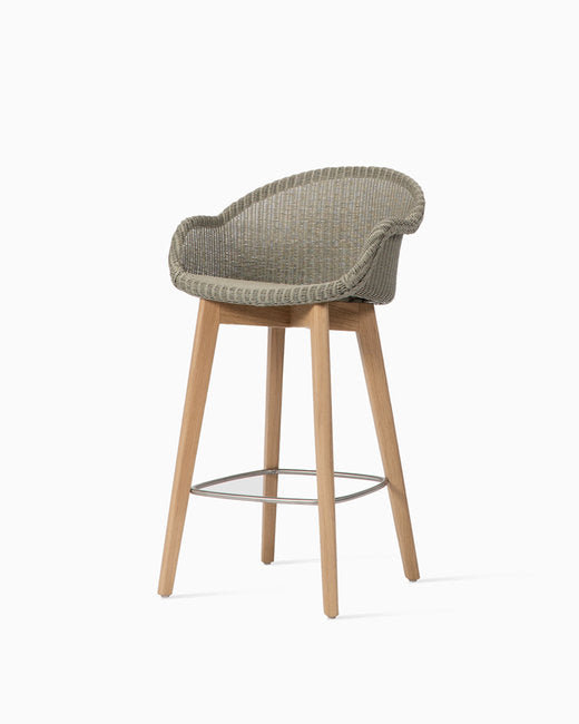 Avril Oak Counter Stool