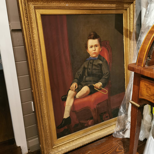 Oil on Canvas - Young Boy
