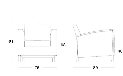 Cordoba Lounge Chair Lge