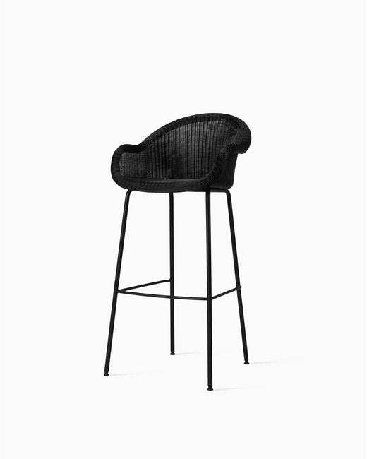 Edgard Counter Stool Black Steel