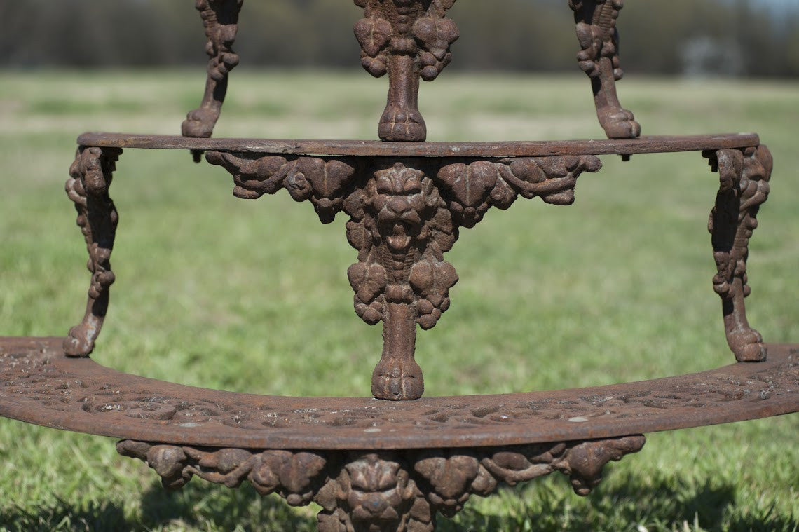Cast Iron Etagère