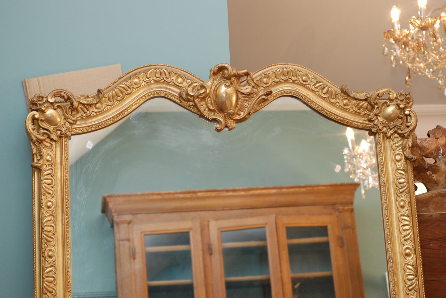 French Giltwood Mirror