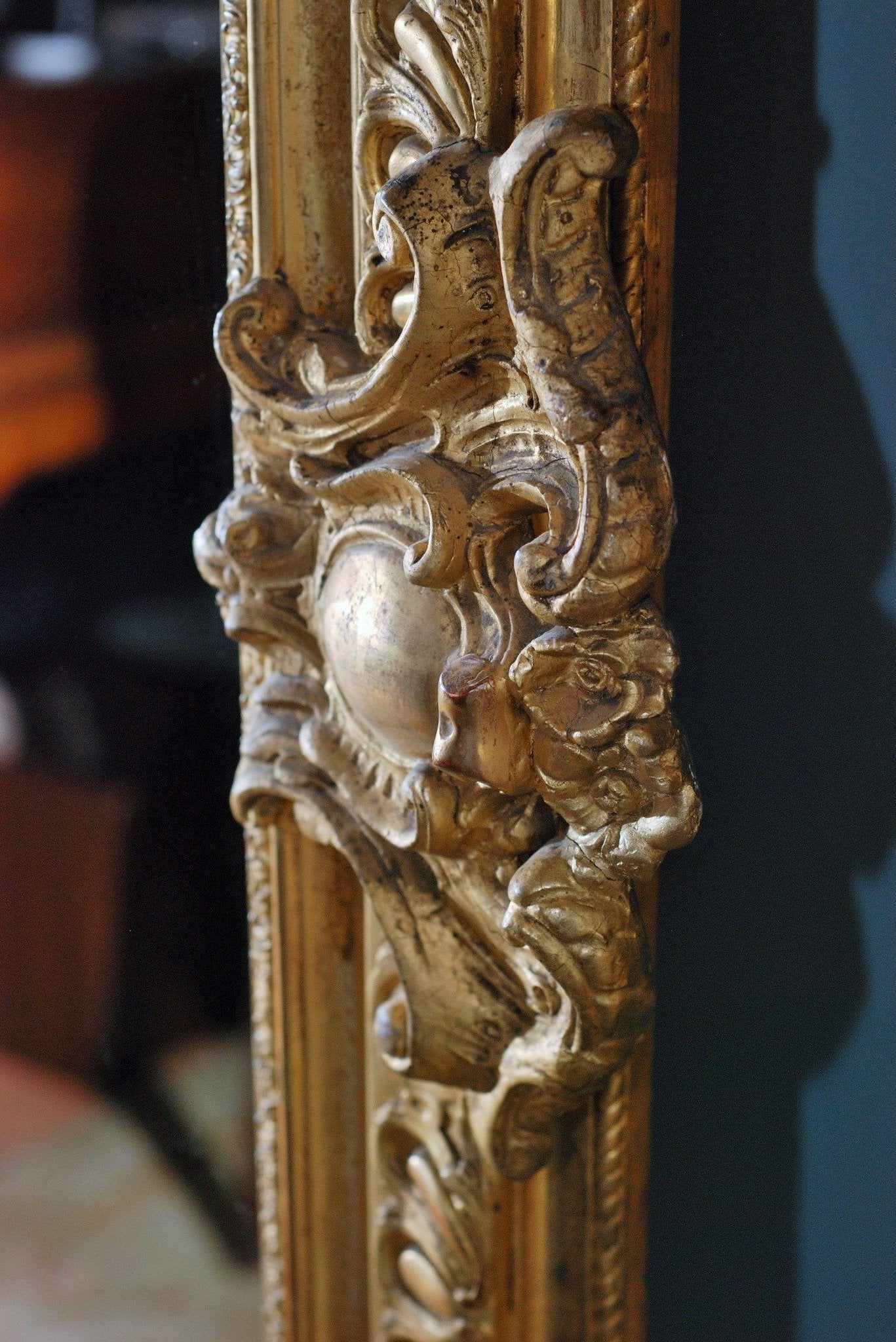 French Giltwood Mirror