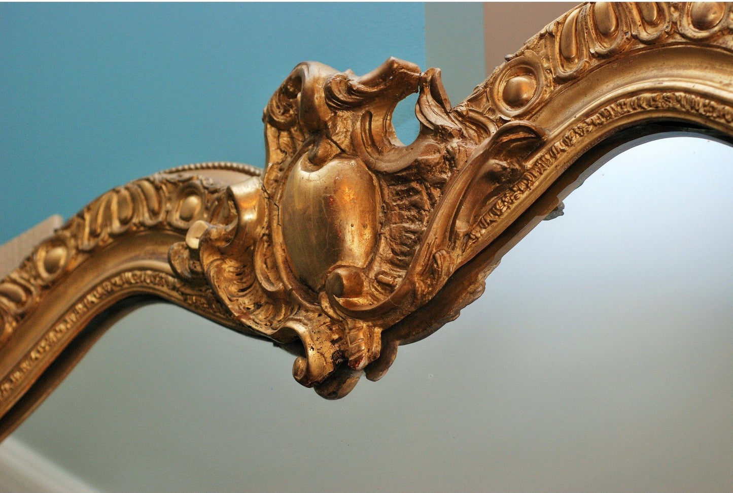 French Giltwood Mirror