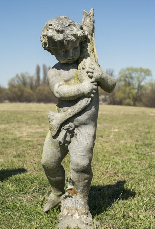 English Lead Fountain