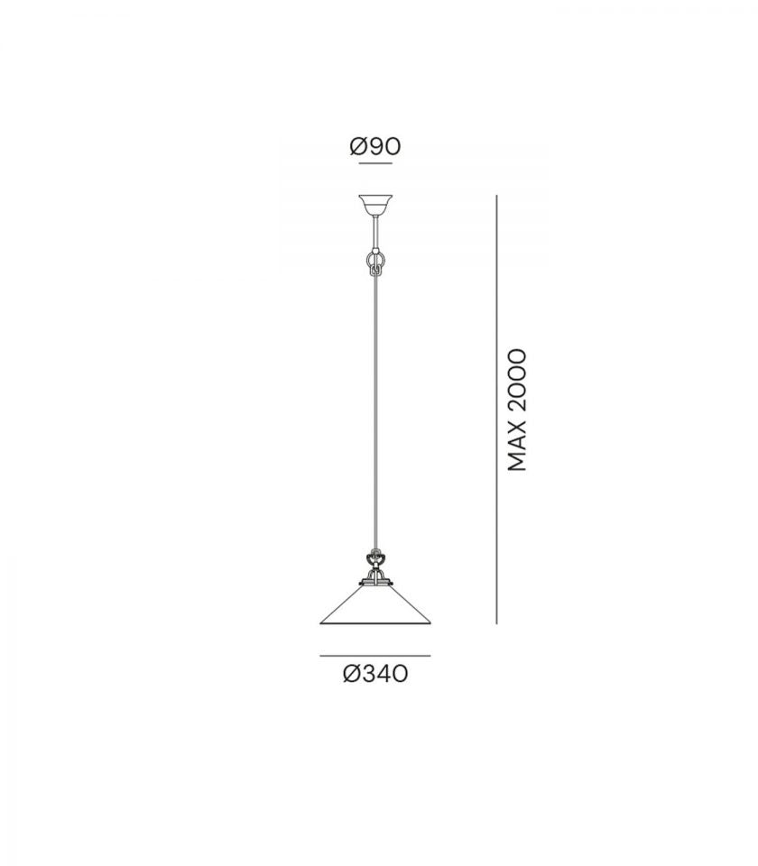 Country Pendant Light by Il Fanale