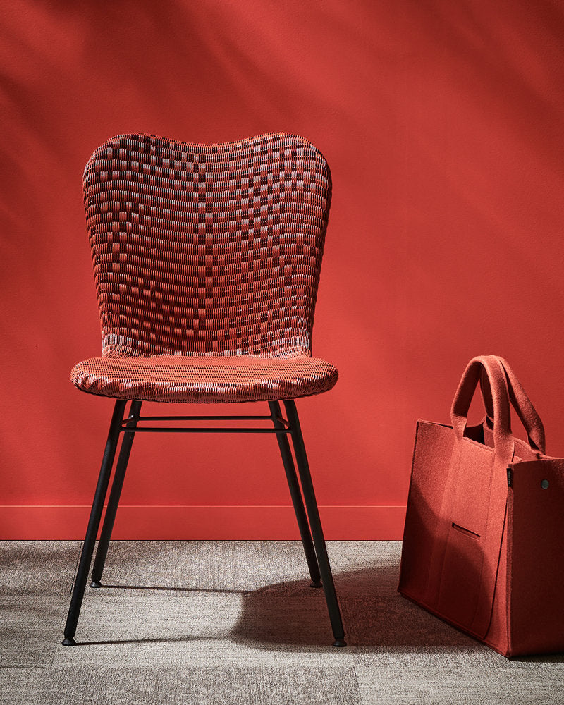 Lily Chair with Steel Base