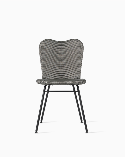 Lily Chair with Steel Base