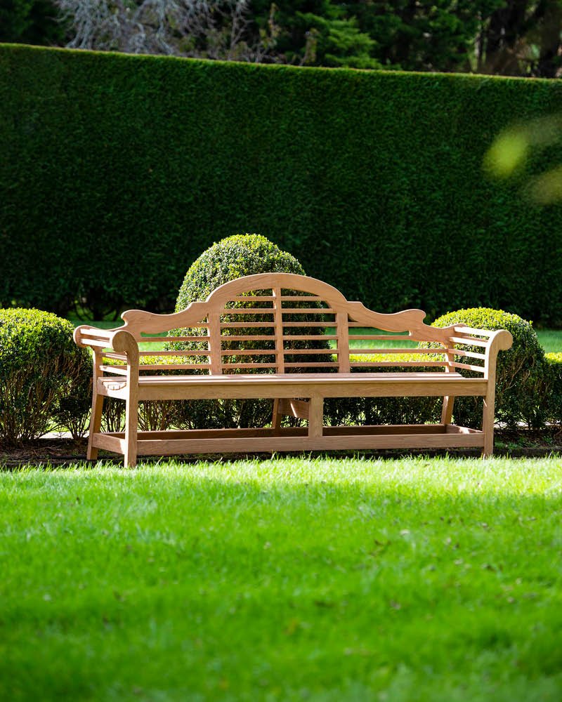 Lutyens Teak Garden Bench - Two Sizes