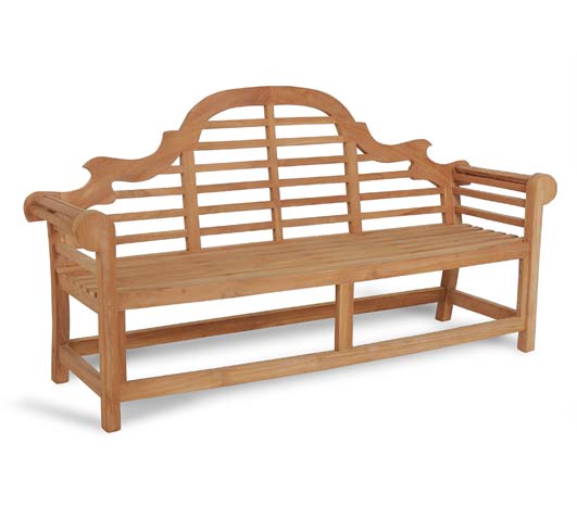 Lutyens Teak Garden Bench - Two Sizes