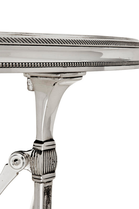 Nickel Side Table