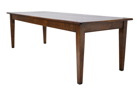 20th Century French Oak Dining Table