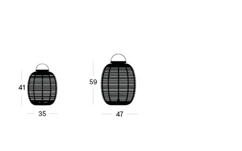 Tika Lantern (Two Sizes)