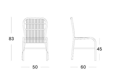 Lucy Armless Dining Chair