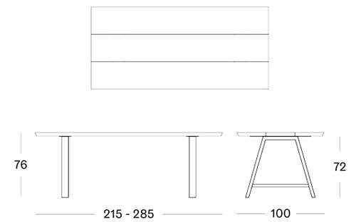 Matteo Dining Table - Two Sizes