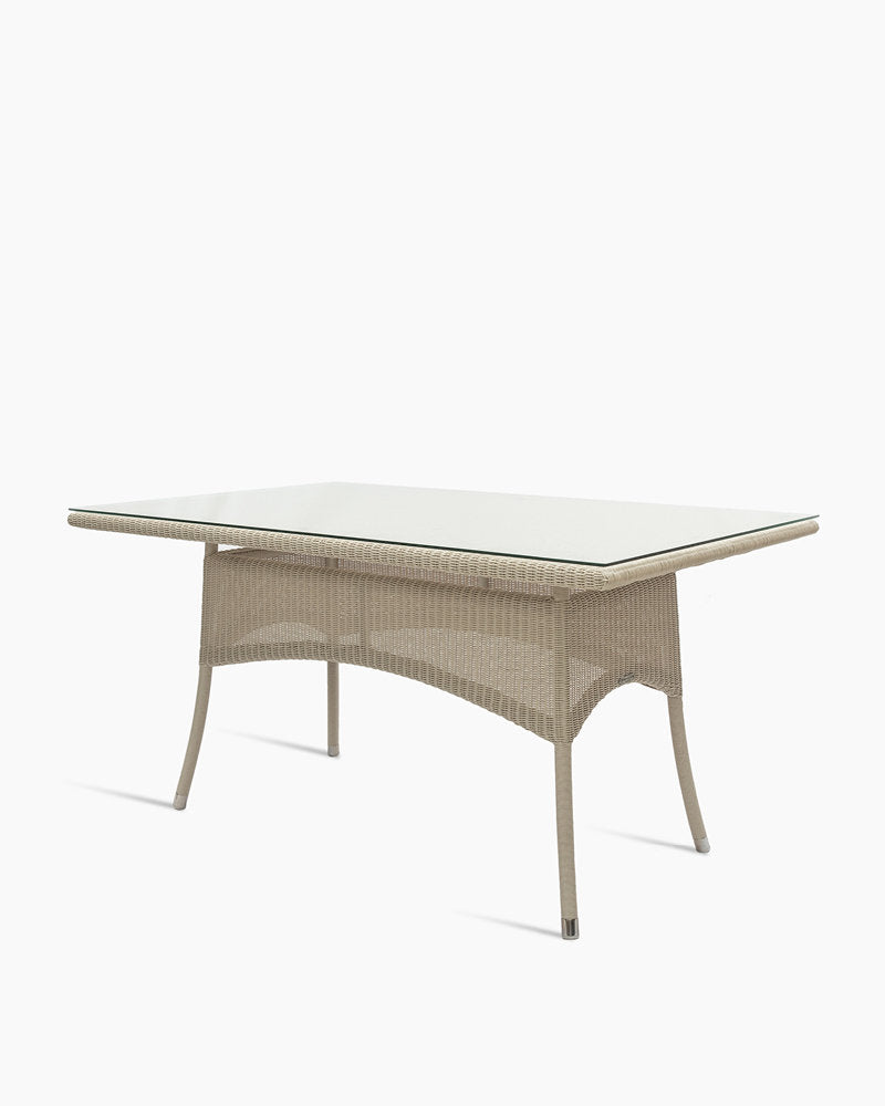 Safi Dining Table Rectangular Outdoor - Two Sizes